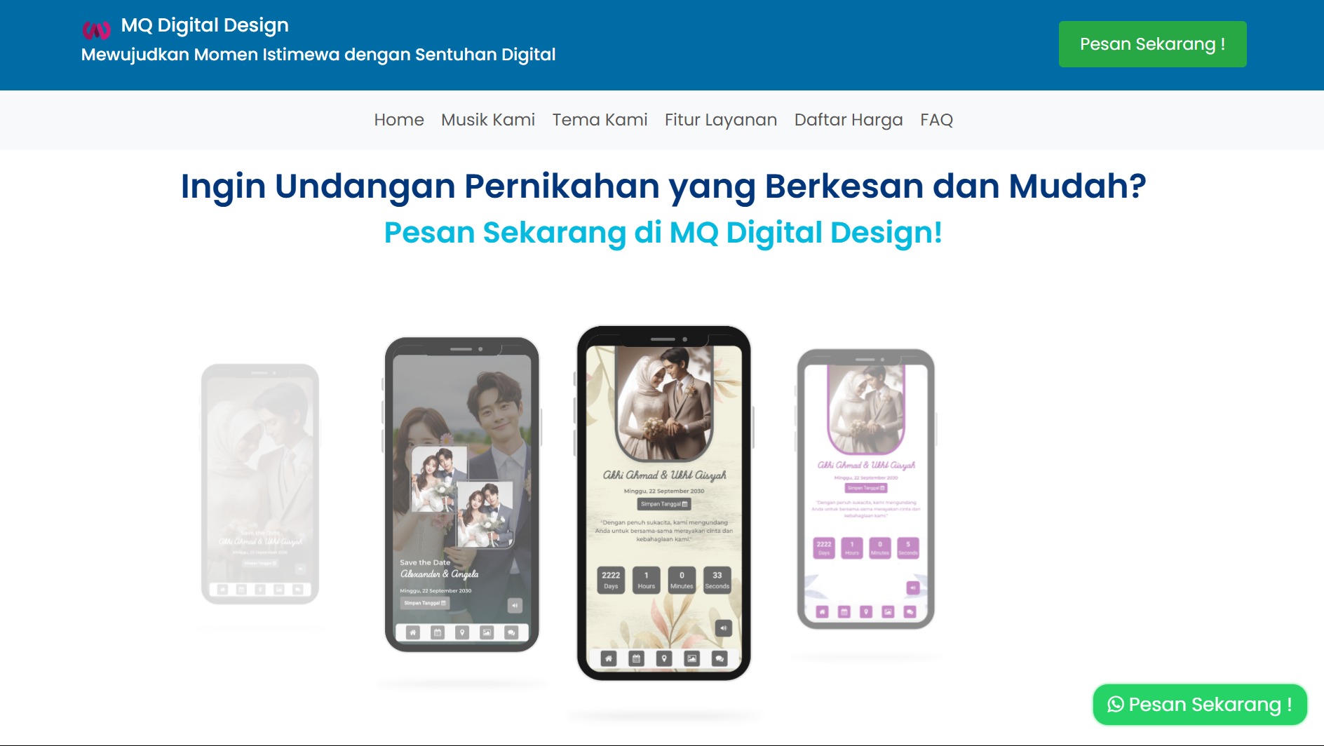 Pengembangan Sistem Undangan Digital